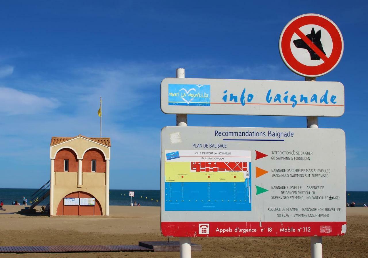 Gites de France Bleu à la mer Port-la-Nouvelle Esterno foto